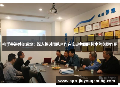 携手并进共创辉煌：深入探讨团队合作在实现共同目标中的关键作用