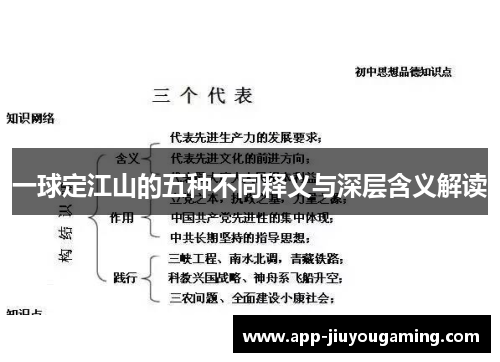 一球定江山的五种不同释义与深层含义解读